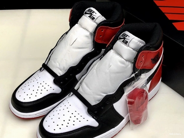 Cheap TBK Black Toe 1 Air Retro Jordan 555088-125 0810